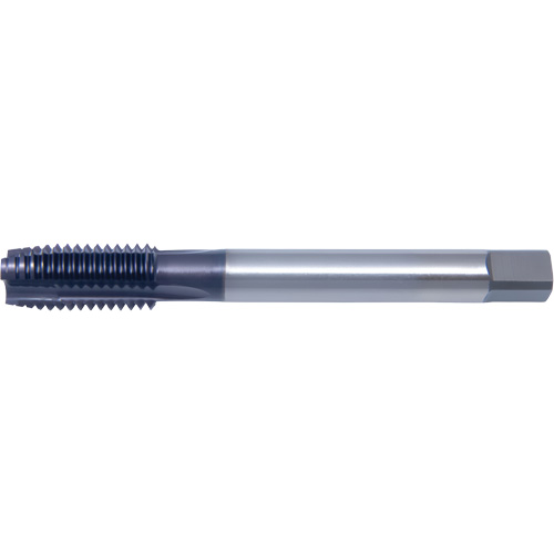 Black Oxide Spiral Point Tap, High Speed Steel, M7x1 Thread, 3.1496" L