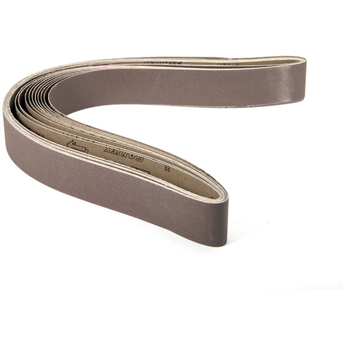 Benchstand Belt, 6" W x 48" L, Aluminum Oxide, 100 Grit