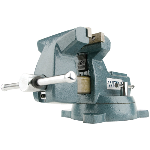 Mechanic's Vises, 5" Jaw Width, 3-3/4" Throat Depth
