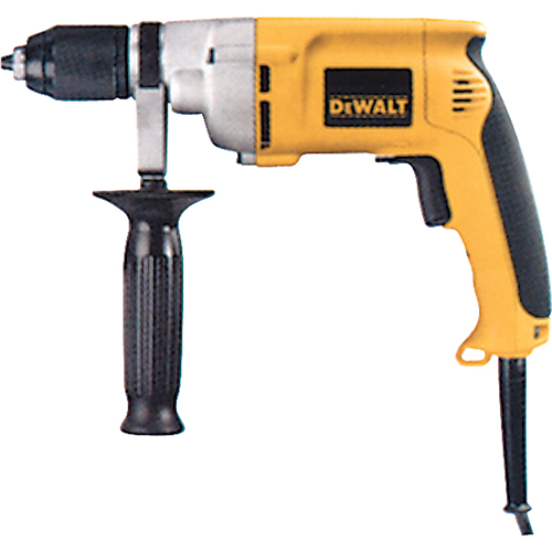 VSR Drill, 1/2" Chuck, 7.8 A, 120 V, 0-600 RPM, Keyless Chuck