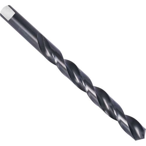 Jobber Drill Bit, High Speed Steel, 19/32", 7-1/8" L, 5-3/16" Flute, 118° Point Angle
