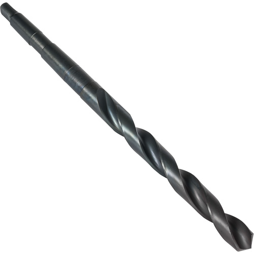 Small Taper Shank Drill Bit, 1-7/64, High Speed Steel, 7-1/8" Flute, 118° Point