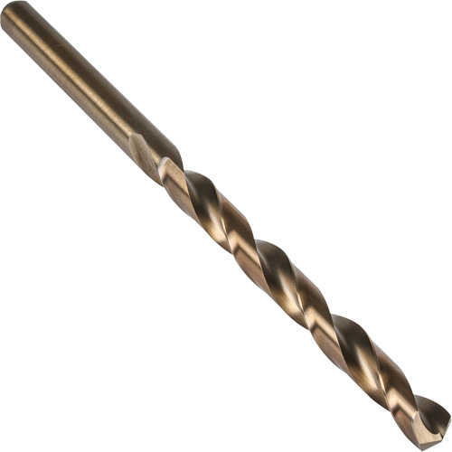 Heavy-Duty Taper Length Drill Bit, #40, High Speed Cobalt, 2-1/2" Flute, 135° Point