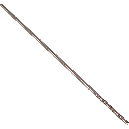 Extra Length Aircraft Extension Drill Bit, 11/64", High Speed Cobalt, 2-1/8" Flute, 135° Point