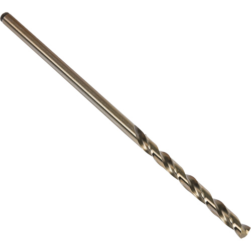 Extra Length Aircraft Extension Drill Bit, 3/32", High Speed Cobalt, 1-1/4" Flute, 135° Point