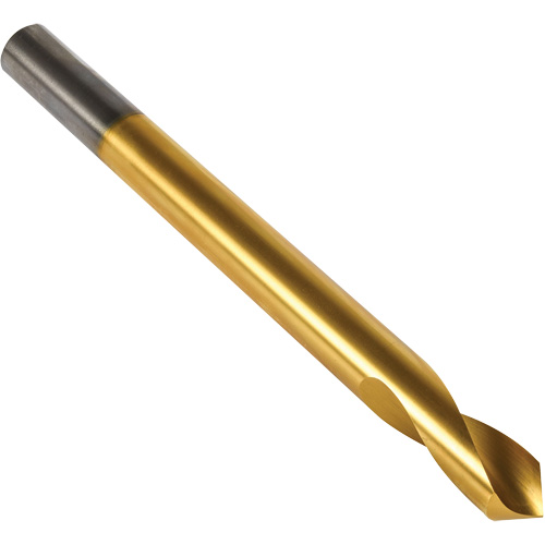 Spotting Drill, 1/4", High Speed Steel, 3/4" Flute, 90° Point