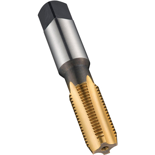 Semi-Bottoming Tap, High Speed Steel, 1/4"-18 Thread