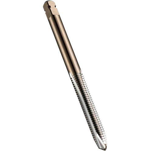 Spiral Point Tap, High Speed Cobalt, M6x1 Thread, 2-1/2" L