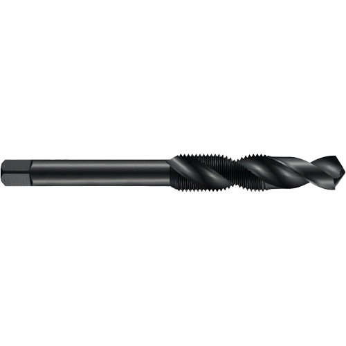 Spiral Flute Combination Tap, 12-28, High Speed Steel