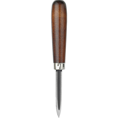Triangular Scraper, Steel Blade, Wood Handle