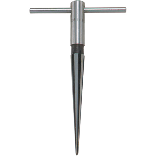 T-Handle Reamer, #130, Straight Flute, Steel, Taper Shank