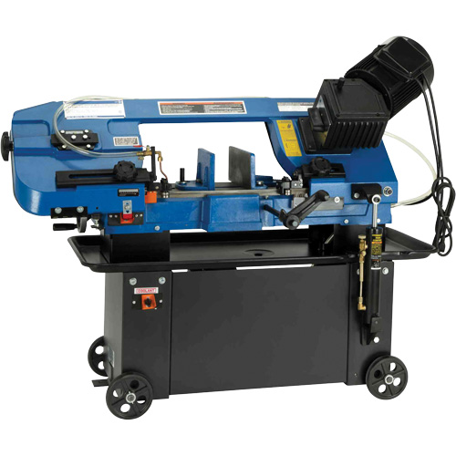 JHVG-712 Metal Bandsaw, Horizontal, 7" Round and 7" x 12" Rectangular Cutting Capacity