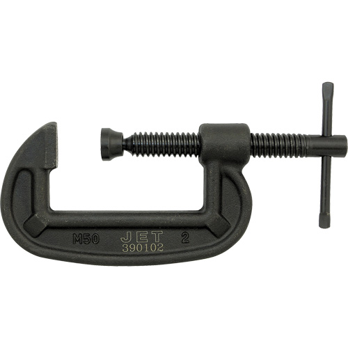 Heavy-Duty C-Clamp, 6-1/4" (158.75 mm) Capacity, 2-1/2" (63.5 mm) Throat Depth