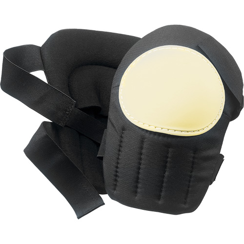 Knee Pad, Hook and Loop Style, Plastic Caps, Foam Pads