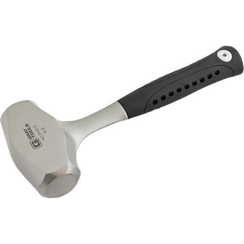Club Hammer with Forged Handle, 4 lbs., 11" L, Cushion Handle