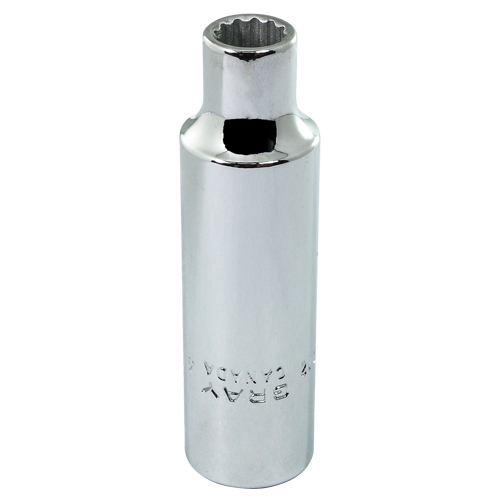 Socket, 5/8", 1/2" Drive, 12 Points, Deep