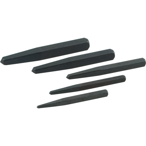 Straight Type Extractor Set, 5 Pieces