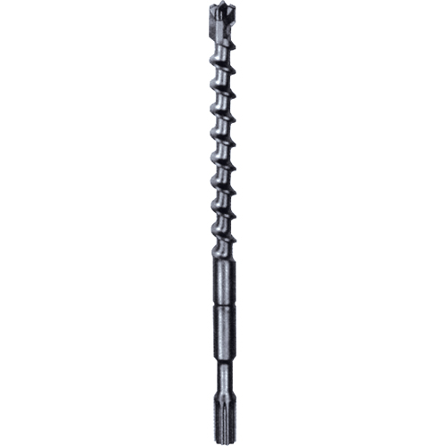 Heavy-Duty 4-Cutter Bit, 3/4", Spline Shank, Carbide