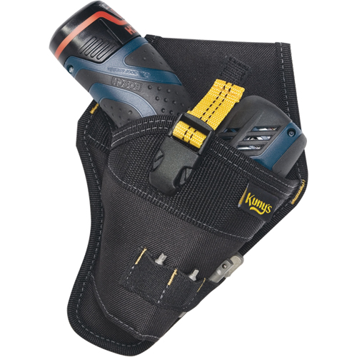 Impact Driver Holster, Cordless Tool Holder, Polyester, 1 Pockets