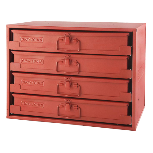 Compartment Rack With 4 Compartment Boxes, 4 Slots, 20-1/2" W x 12-1/2" D x 14-5/8" H, Red