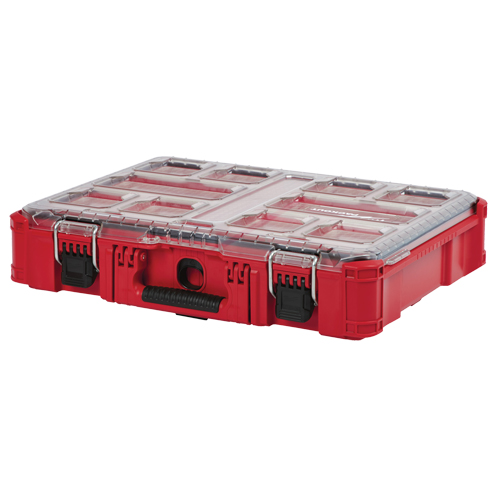 Packout™ Organizer, 20" x 15" x 5", Black/Red