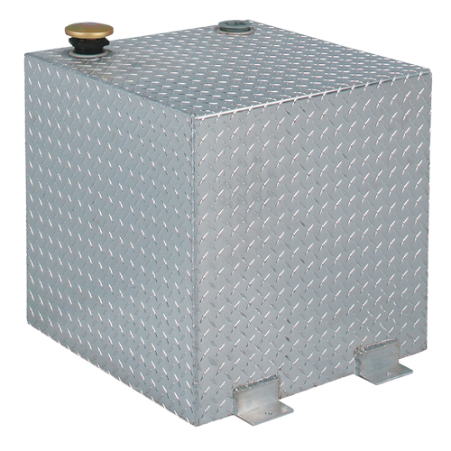 Aluminum Fuel Transfer, Aluminum, 50 gal. Capacity, Silver