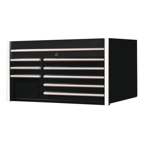 RX Series Tool Chest, 41" W, 8 Drawers, Black