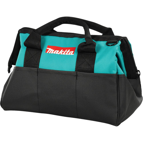 Tool Bag, Nylon, 1 Pockets, Black/Blue