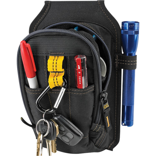 Small Tool Pouch, Multiple Tool Holder, Polyester, 9 Pockets