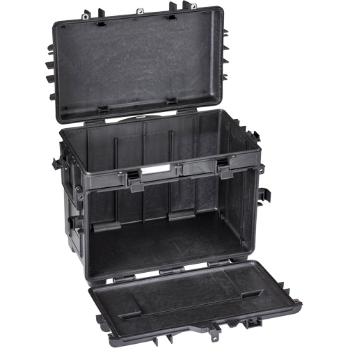 Military Mobile Tool Chest With Drawers, 22-4/5" W x 15" D x 18" H, Black