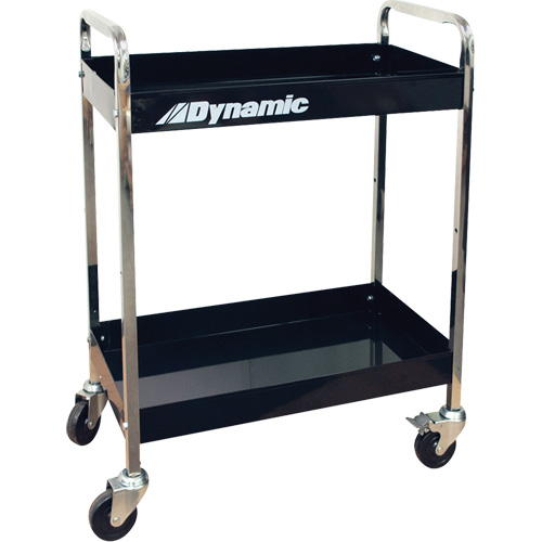 Utility Cart, 2 Tiers, 30" x 36" x 16"
