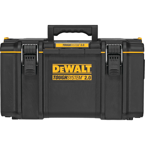 ToughSystem® 2.0 Large Toolbox, 21-3/4" x 14-3/4" x 12-3/8", Black