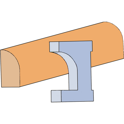Stop Moulding Cutter Set