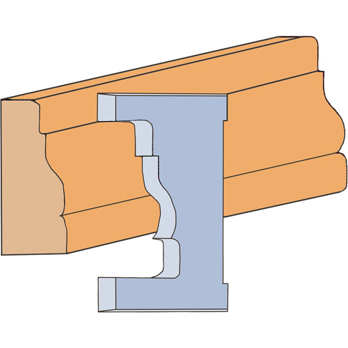 Fancy Casing Moulding Cutter Set