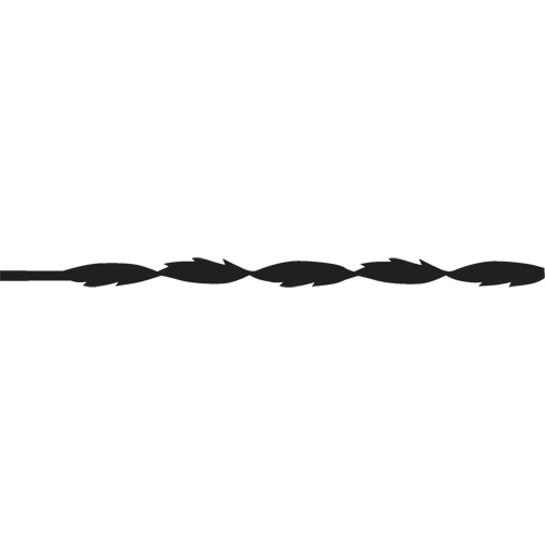 12-Piece Spiral Scroll Saw Blades, Scroll cutting, 0.031" W x 5" L, 40 TPI