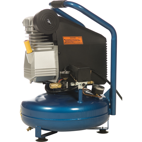 Portable Contractor Series Compressors - Oil Lube, Direct Drive, Electric, 3.3 Gal. (4 US Gal), 125 PSI, 115/1 V
