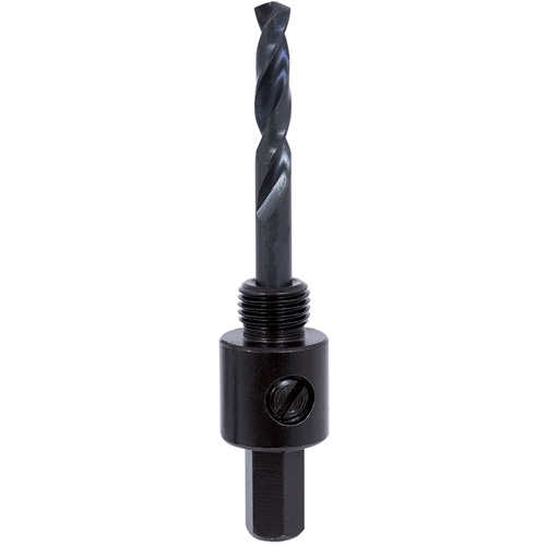 Tri-Sided Holesaw Arbor, 9/16" - 1-3/16", 3/8" Shank