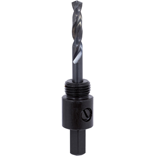 Hex Holesaw Arbor, 1-1/4" - 2-3/8", 3/8" Shank