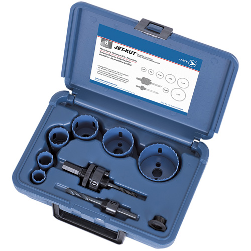 Premium Plumber's Holesaw Kit, 8 Pieces