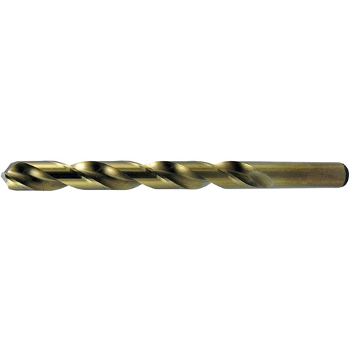 Super Premium Jobber Drill Bit, Cobalt/Steel, 17/64", 135° Point Angle