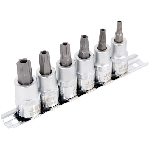 SS386TB Tamperproof Bit Socket Set, Torx® Tamper, 3/8" Drive, 6 Pcs