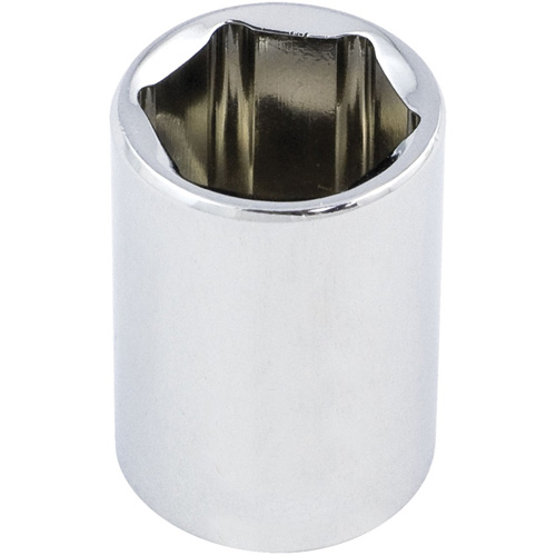 Chrome Socket, Impact, 5/16", 1/4" Drive, 6 Points