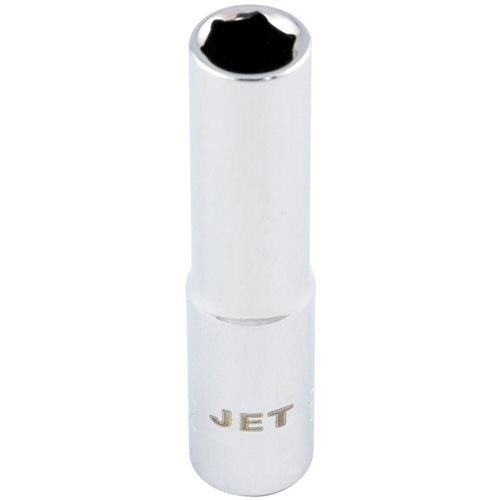 Chrome Socket, Impact, 3/8", 1/4" Drive, 6 Points, Deep