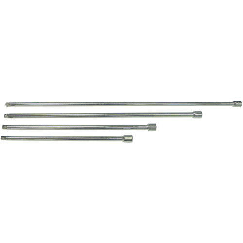 SE12-4S Extension Bar Set, 1/2" Drive, Chrome Finish, 4 Pcs