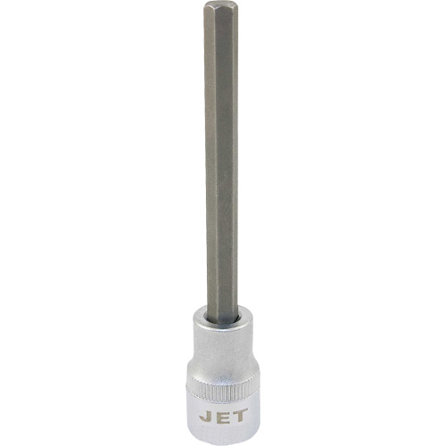 Long Socket, Hex, 5 mm x 2" L, 3/8" Drive