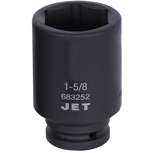 Socket, Impact, 1-5/8", 3/4" Drive, 6 Points, Deep