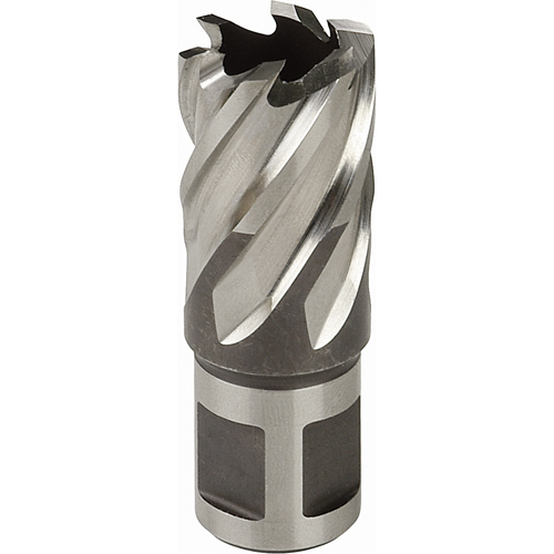Annular Cutter, 7/8" Diameter, High Speed Steel, 1" Depth of Cut, 3/4" Shank