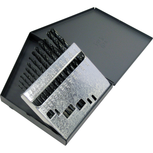 CLE-FORCE Drill Sets, 13 Pieces, High Speed Steel