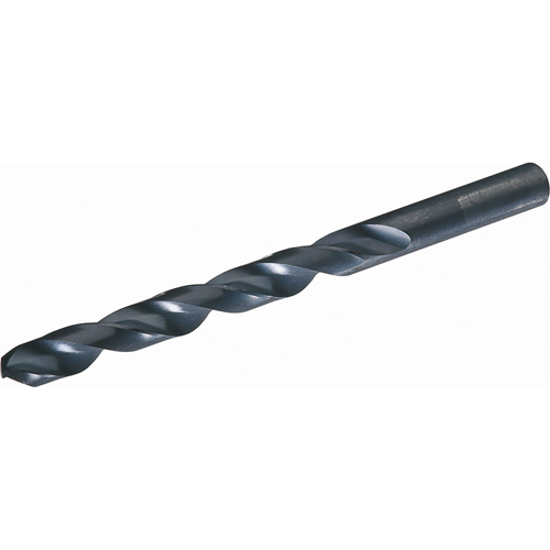 CLE-FORCE Split Point Jobber Drill Bit, High Speed Steel, 1/4", 4" L, 2-3/4" Flute, 135° Point Angle
