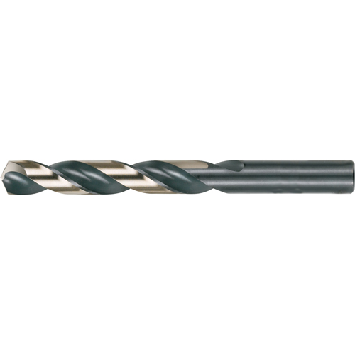 CLE-LINE Split Point Jobber Drill Bits, High Speed Steel, P, 4-5/8" L, 3-5/16" Flute, 135° Point Angle